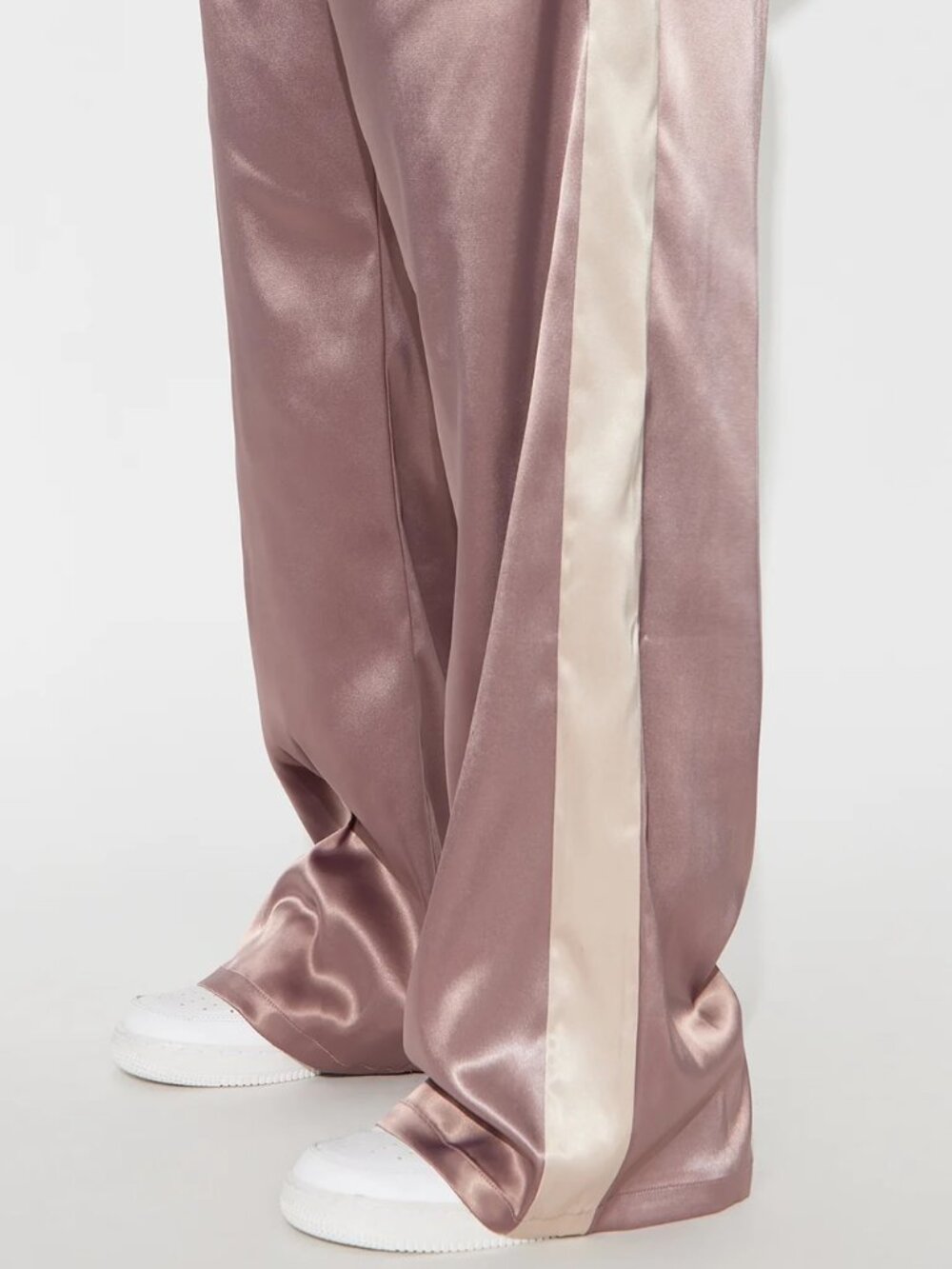NEW! Fashion Nova 'Bossed Up' Satin Wide Leg Pant